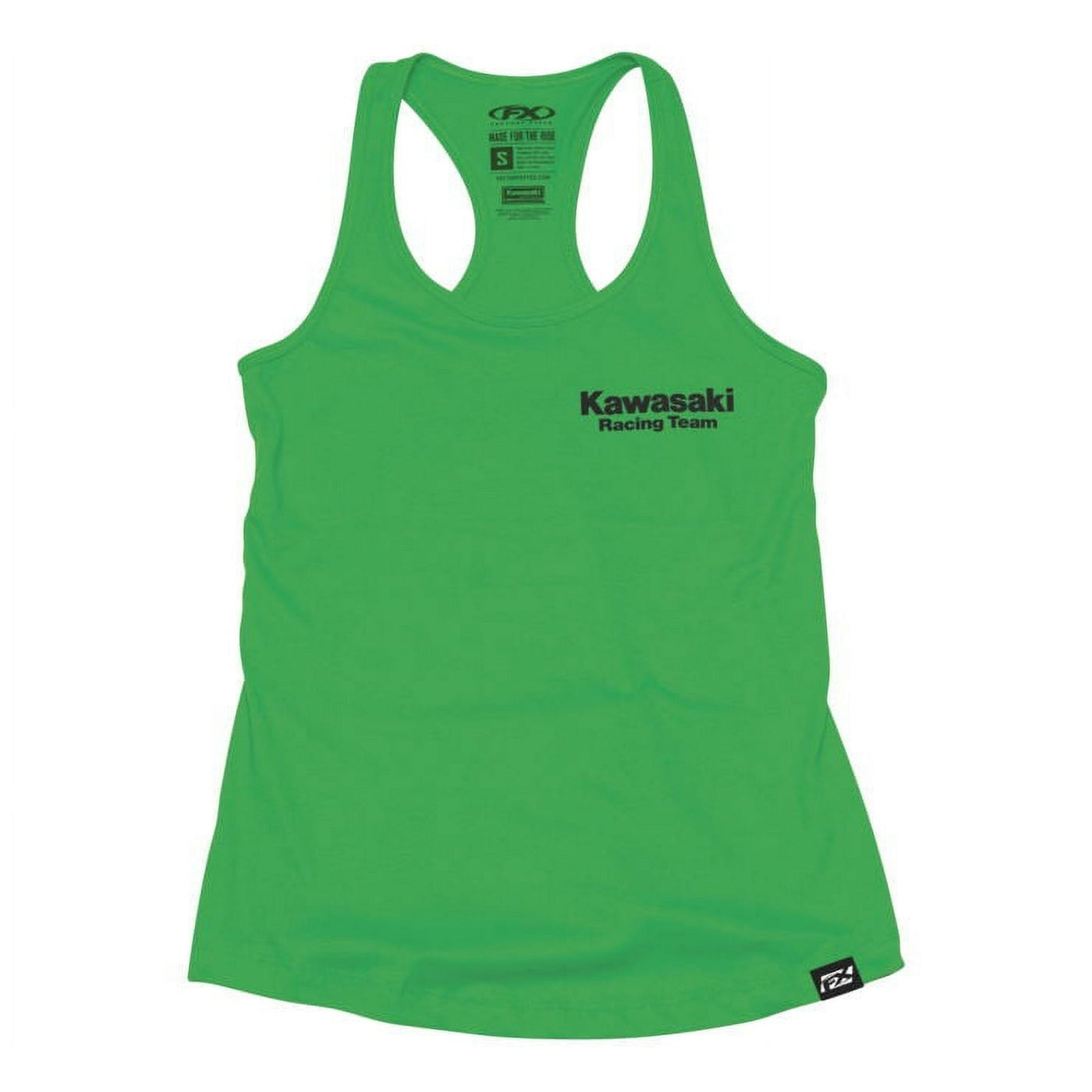 Factory Effex Kawasaki Racing Women's Tank Top Kelly Green Large#mpn_22-87184