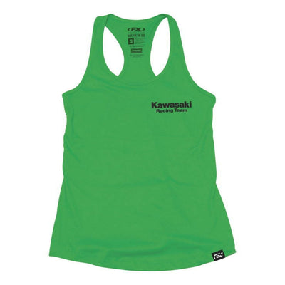 Factory Effex Kawasaki Racing Women's Tank Top Kelly Green Large#mpn_22-87184