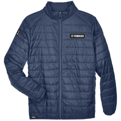 Factory Effex Yamaha Men's Puffer Jacket Navy Medium#mpn_25-85212