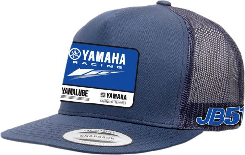 Factory Effex Navy 2019 Yamaha Racing JB51 Snap-Back Trucker Hat#mpn_22-86212