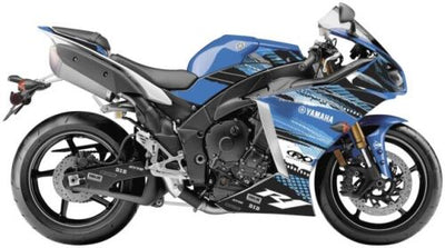 Factory Effex EV-X Series Blue Complete Street Bike Graphic Kit#mpn_15-15224-A