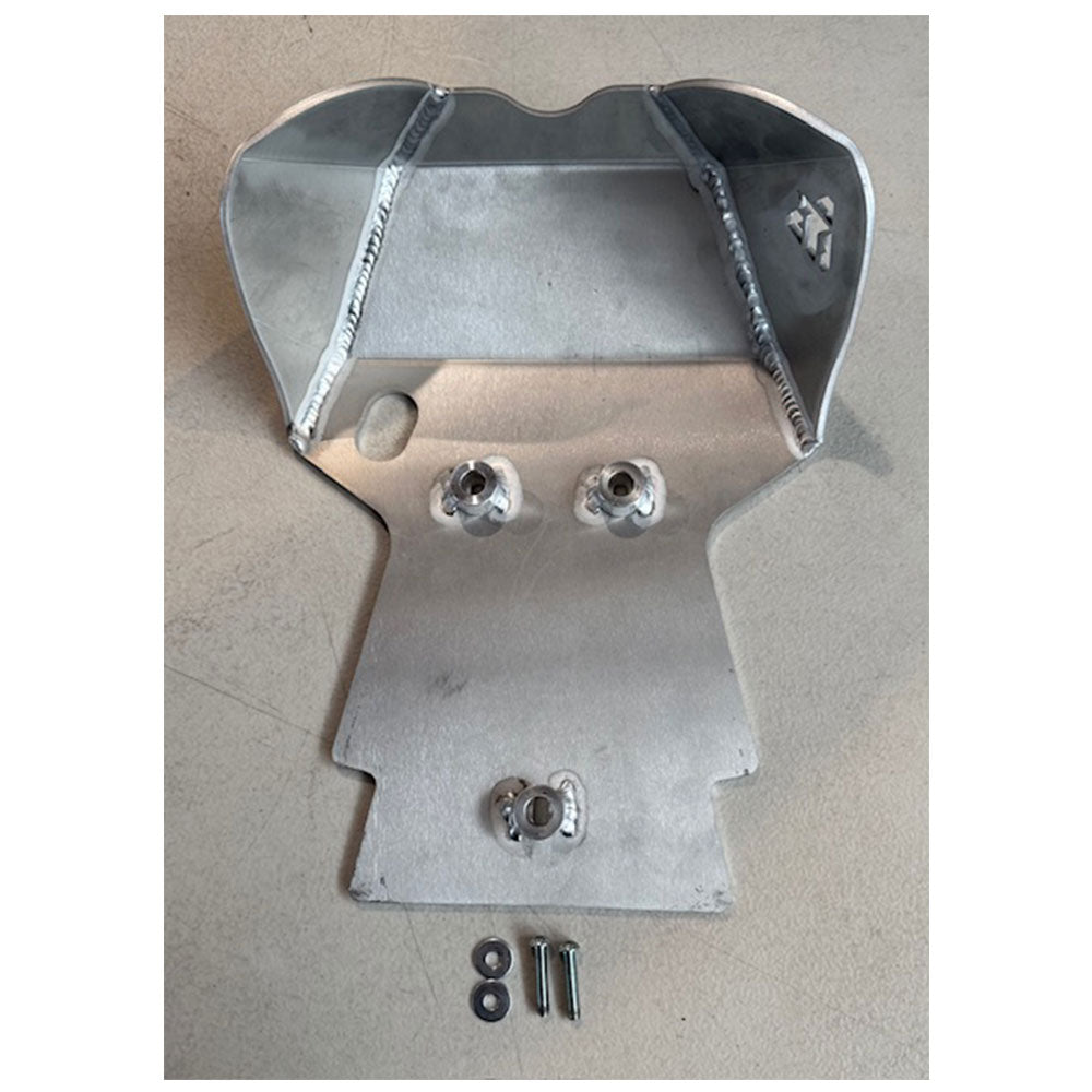 Tusk Aluminum Skid Plate Silver#210-106-0010