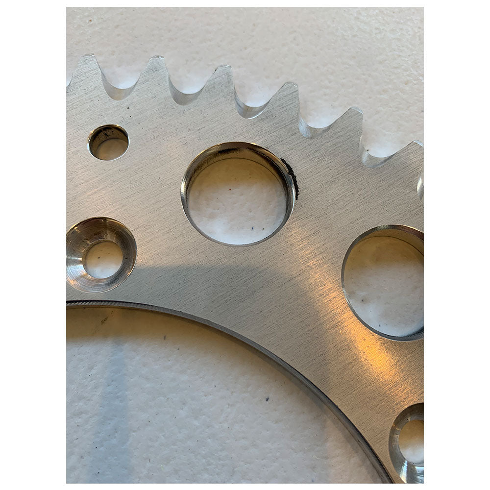 Primary Drive Rear Aluminum Sprocket 47 Tooth Silver 808.47 #808.47