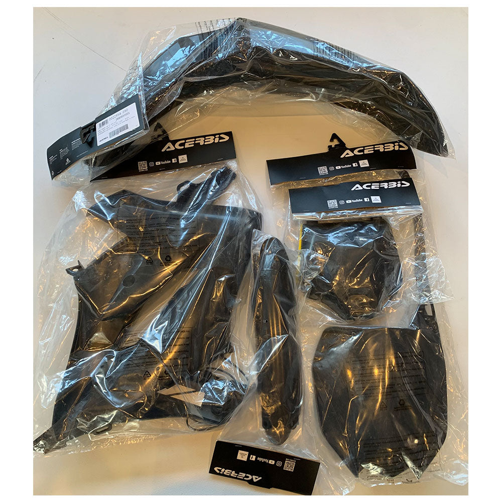 Acerbis Full Plastic Kit With Tank Cover Black 2736350001 #2736350001