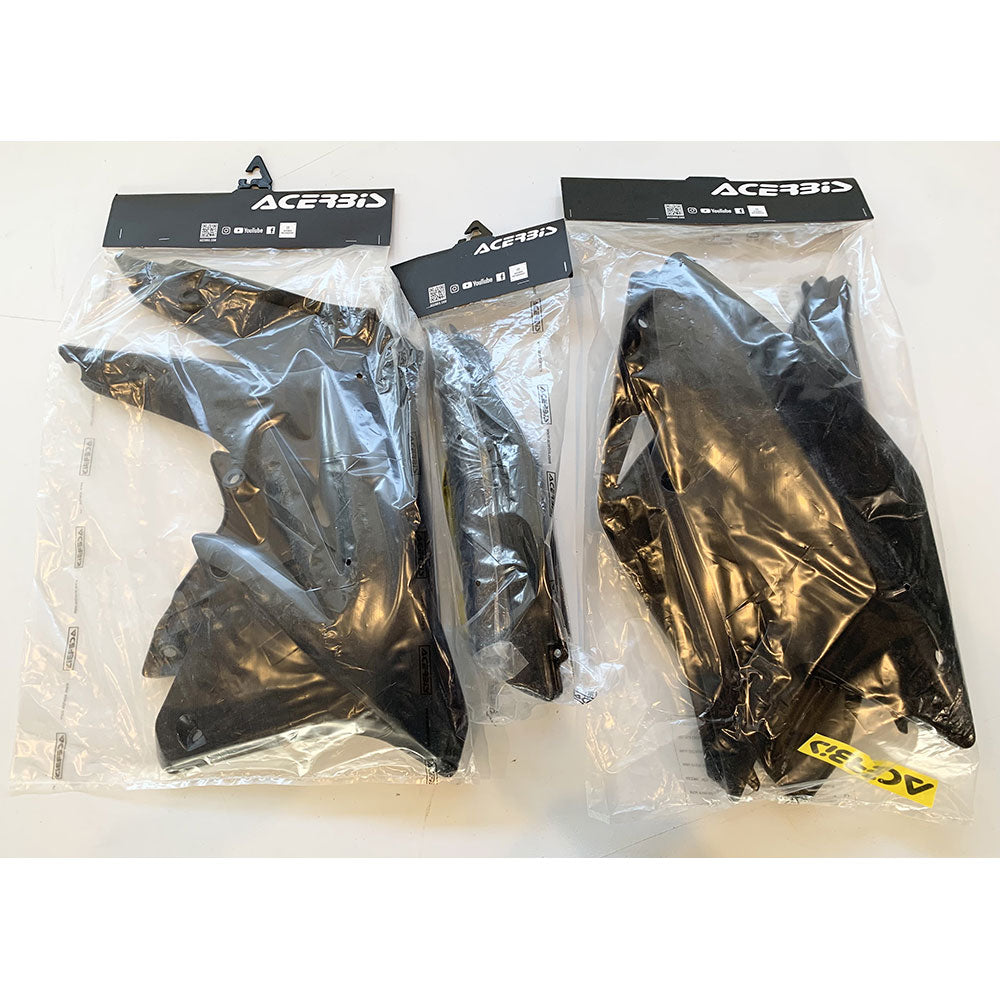Acerbis Full Plastic Kit Black 2198040001 #2198040001