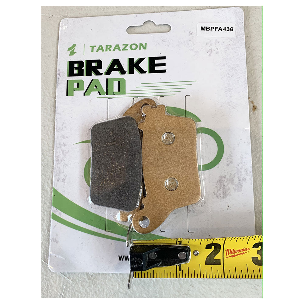 Tarazon Sintered Brake Pads 3"x1 5/8"x1/4" MBPFA436#MBPFA436
