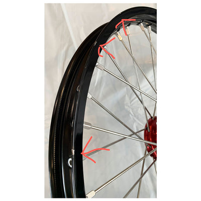 Tusk Impact Complete Wheel - Front 141-849-0001#141-849-0001