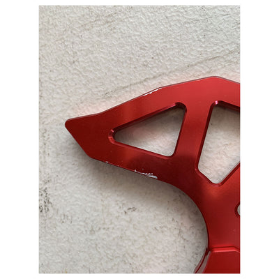 Tusk Rear Brake Caliper Support w/ Brake Disc Guard Red MDL5-RED #MDL5-RED