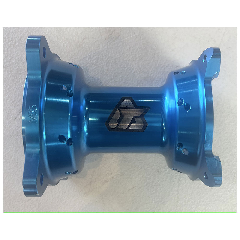 Tusk Impact Motorcycle Hub - Rear Blue#1282034