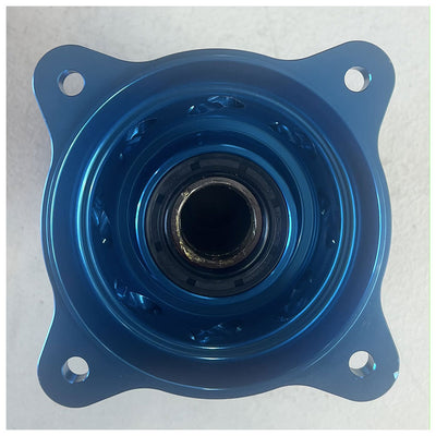 Tusk Impact Motorcycle Hub - Rear Blue#1282034