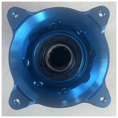 Tusk Impact Motorcycle Hub - Rear Blue#1282034