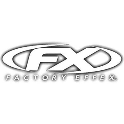 Factory Effex Die-Cut 3' Stickers 2015 Horizontal White#mpn_14-94026
