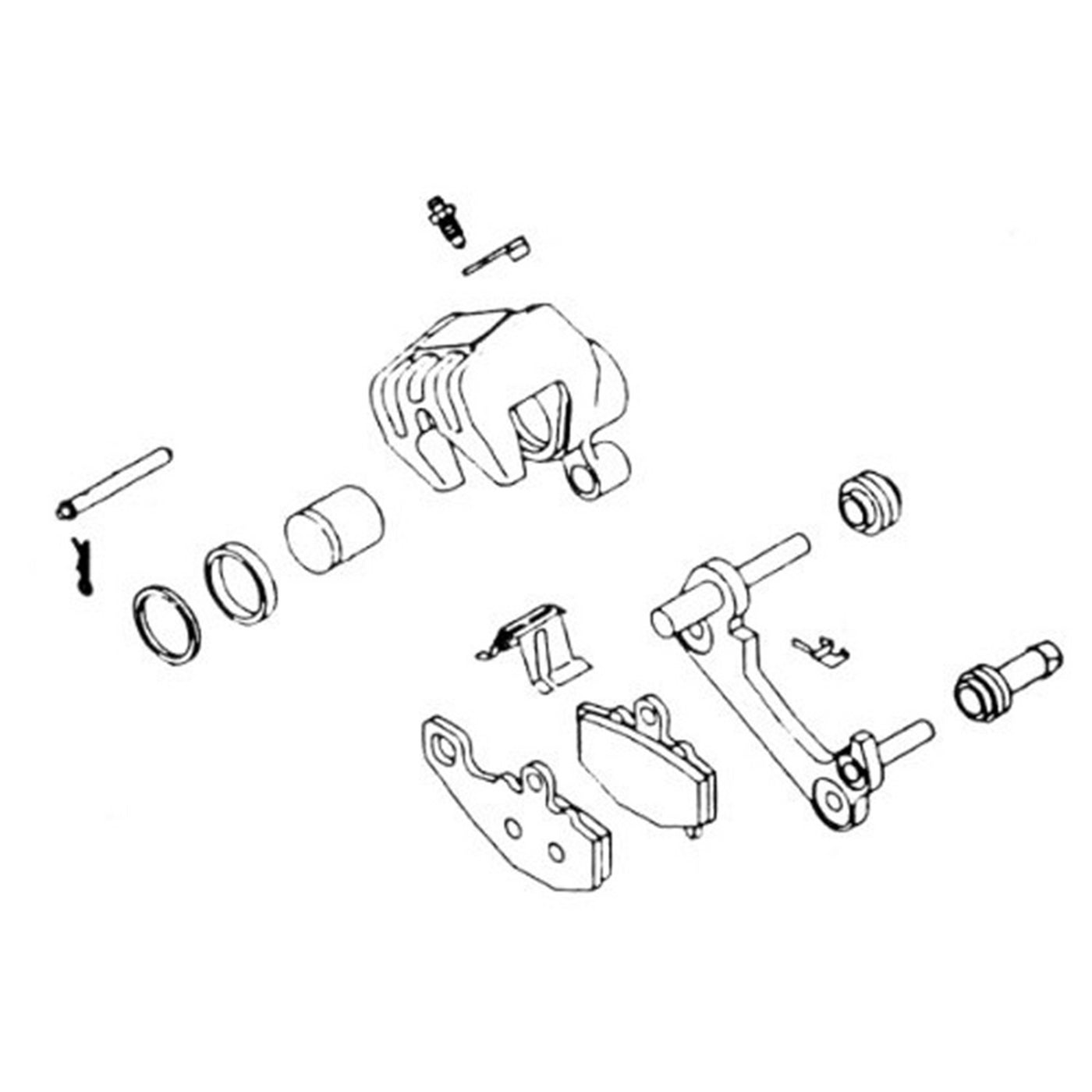 K&L 32-1418 Brake Caliper Rebuld Kit #32-1418