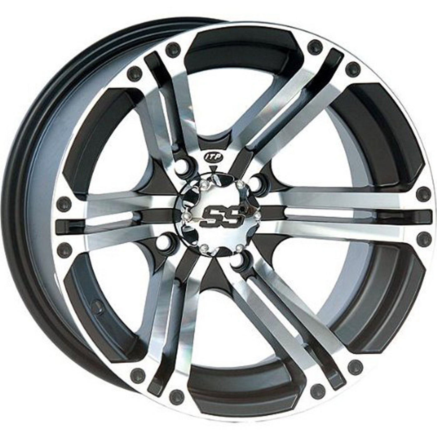 ITP 1228366404B Alloy Wheel Machined -12 x 7 #1228366404B