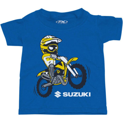 Factory Effex Suzuki Dirt Bike Toddler T-Shirt 4T#mpn_23-83424