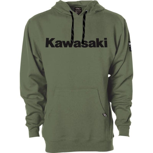 Factory Effex Kawasaki Squad Pullover Hoody Green Large#mpn_26-88104