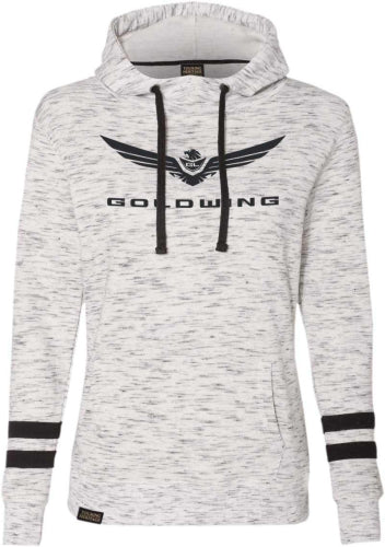 Factory Effex Honda Goldwing Women's Hoodie White/Black Medium#mpn_25-88822