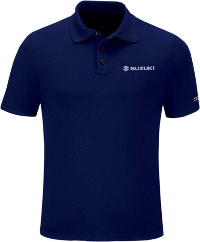Factory Effex Suzuki Polo Shirt Navy X-Large#mpn_25-85406