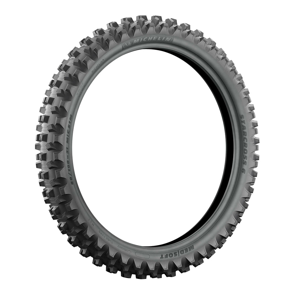 TIRE STARCROSS 6 MEDIUM SOFT FRONT 90/100-21 57M TT#mpn_86686