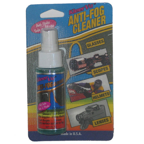 No-Fog 91167-C Kleer-Vu Anti Fog Cleaner 2 oz #91167-C