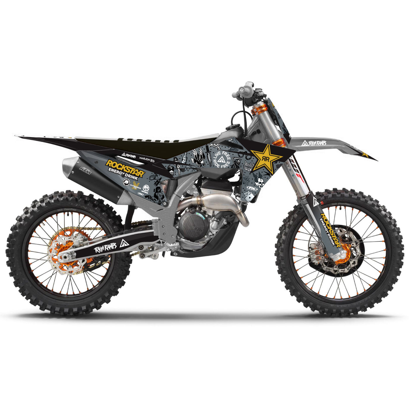 Factory Effex Colby Raha Signature KTM Graphics Kit#mpn_01-10300