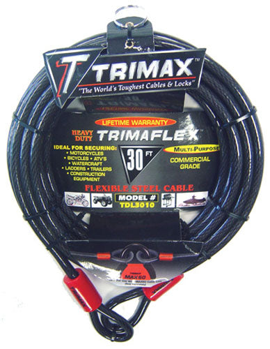Trimax TDL3010 Dual Looped Cable 30"x 10mm #TDL3010