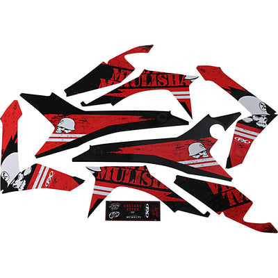 METAL MULISHA SHROUD/AIRBOX GRAPHIC KIT HONDA CRF 250#mpn_23-11338