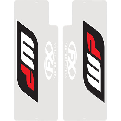 Factory Effex Clear Upper Fork Shields 2015 Clear/White#mpn_06-38010
