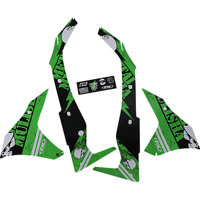 METAL MULISHA SHROUD/AIRBOX GRAPHIC KIT KAWASAKI KX250F 17-20#mpn_23-11136