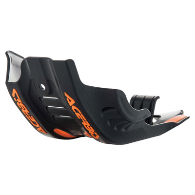 Acerbis Plastic Offroad Skid Plate with Linkage Guard#mpn_