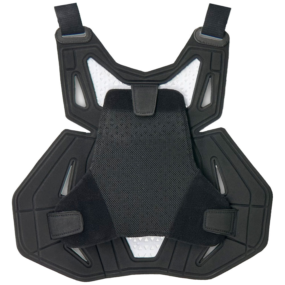 Atlas Youth Charger CE Roost Deflector with Shoulders Black#A1041-01-000