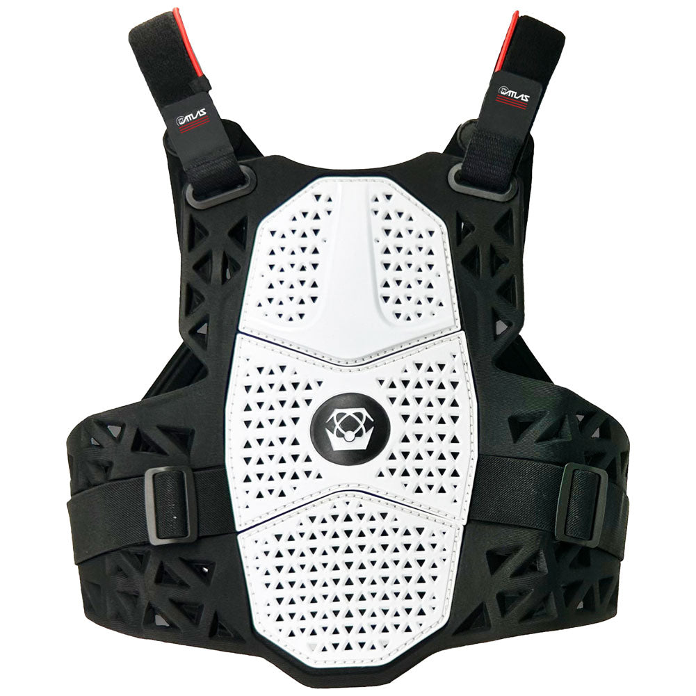 Atlas Youth Charger Roost Deflector White#A1030-00-000