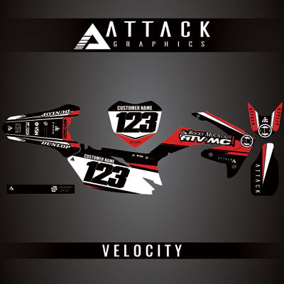 Attack Graphics Custom Velocity Complete Bike Graphics Kit#206982-P