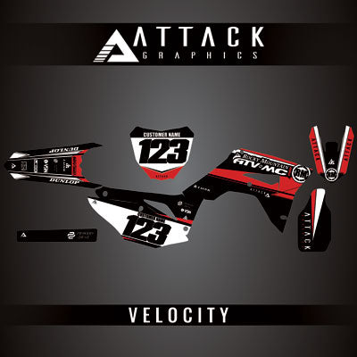 Attack Graphics Custom Velocity Complete Bike Graphics Kit#206982-P