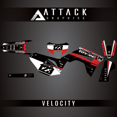 Attack Graphics Custom Velocity Complete Bike Graphics Kit#206982-P