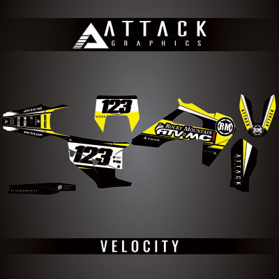 Attack Graphics Custom Velocity Complete Bike Graphics Kit#206982-P