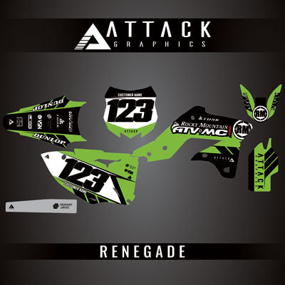 Attack Graphics Custom Renegade Complete Bike Graphics Kit#206979-P