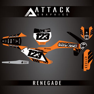 Attack Graphics Custom Renegade Complete Bike Graphics Kit#206979-P
