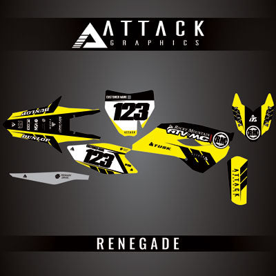 Attack Graphics Custom Renegade Complete Bike Graphics Kit#206979-P
