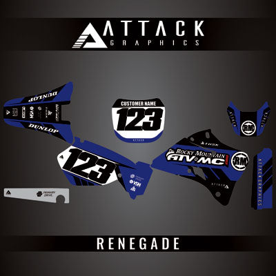 Attack Graphics Custom Renegade Complete Bike Graphics Kit#206979-P