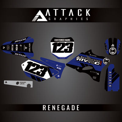 Attack Graphics Custom Renegade Complete Bike Graphics Kit#206979-P