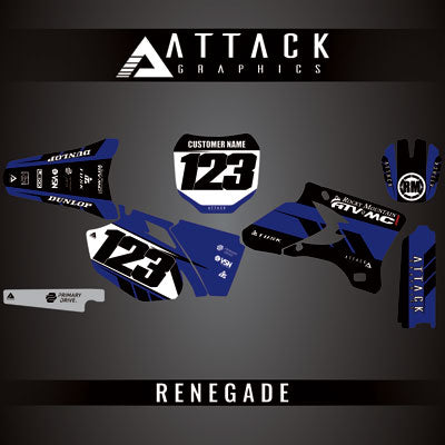 Attack Graphics Custom Renegade Complete Bike Graphics Kit#206979-P