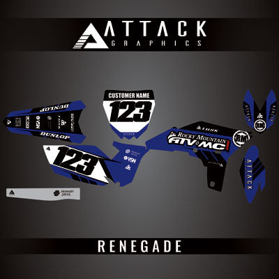 Attack Graphics Custom Renegade Complete Bike Graphics Kit#206979-P1
