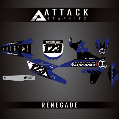 Attack Graphics Custom Renegade Complete Bike Graphics Kit#206979-P1