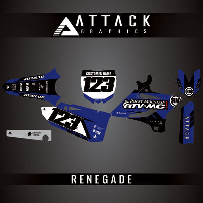 Attack Graphics Custom Renegade Complete Bike Restyle Graphics Kit#mpn_