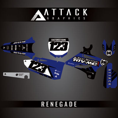 Attack Graphics Custom Renegade Complete Bike Restyle Graphics Kit#206981-P