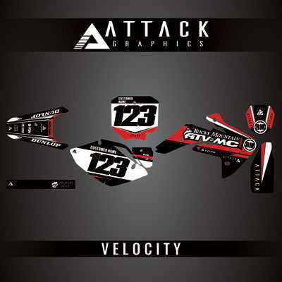 Attack Graphics Custom Velocity Complete Bike Graphics Kit#206982-P