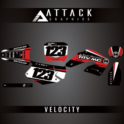 Attack Graphics Custom Velocity Complete Bike Graphics Kit#206982-P