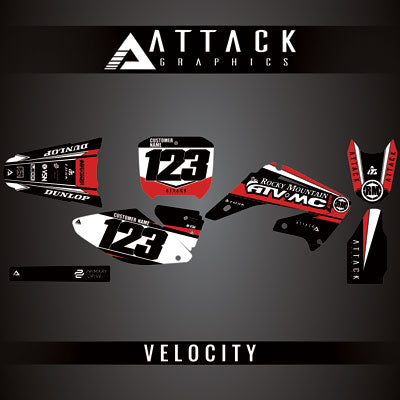 Attack Graphics Custom Velocity Complete Bike Graphics Kit#206982-P