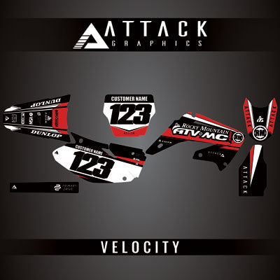 Attack Graphics Custom Velocity Complete Bike Graphics Kit#206982-P